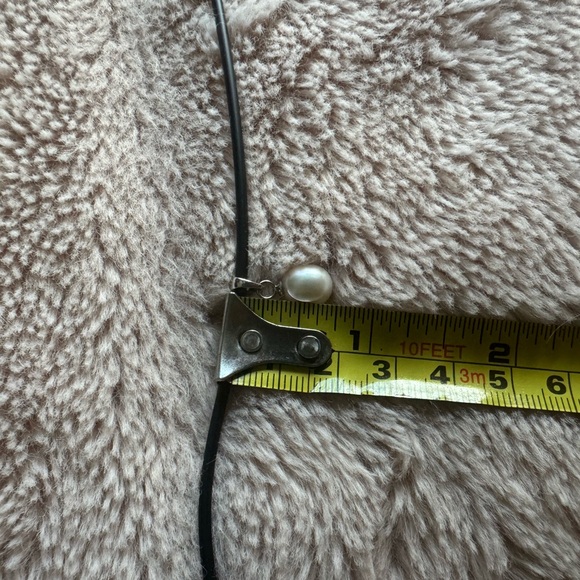 Splendid Pearls silver natural pearl neckless - Picture 5 of 8